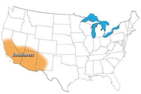 Top Crops: Southwest Region Image